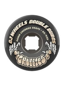 OJ Double Duro Chubbies 99a/95a Wheels Transparent Blk