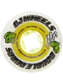 OJ Double Duro 101a/95a Wheels White/Green