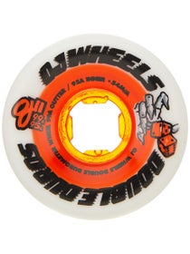 OJ Double Duro 99a/95a Wheels White/Orange