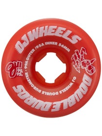 OJ Double Duro 99a/95a Wheels Red