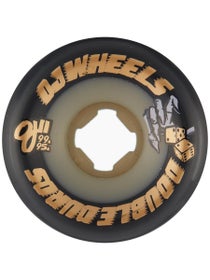 OJ Double Duro Mini Combo 99a/95a Wheels Black