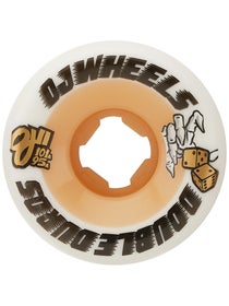 OJ Double Duro 101a/95a Wheels White/Gum