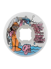 OJ Tony Latham Elite Full Combo 99a Wheels White