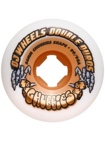 OJ Double Duro 99a/95a Chubbies Wheels White/Gum