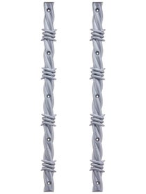 Opera Barbwire Rails Silver