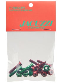 Jacuzzi New Wave Hardware 1" Red/Green