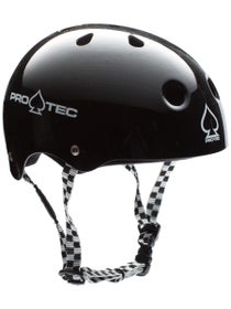 Protec Classic Skate Helmet Black/Checker