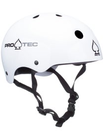 Protec Classic Skate Helmet Gloss White