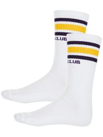 Pro Club Socks White/Yellow/Purple