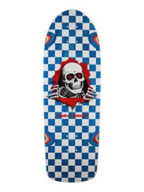 Powell Peralta Ripper Checker Blue Veneer Deck 10 x 30
