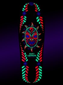 Powell Peralta Guerrero Mask Black Light Deck 10x31.75