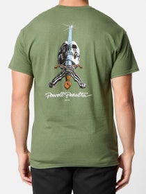 Powell-Peralta Skull & Sword T-Shirt Military Green