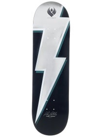 Powell Flight Vallely Lightning Slvr Deck 8.75x32.33