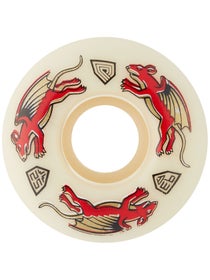 Powell Peralta Dragon Nano Rat Red 93a V4 Wheels