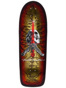 Powell Peralta OG Skull & Sword Gold Foil Deck 10x30