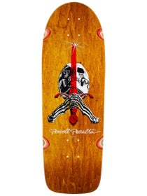 Powell Peralta OG Skull & Sword Brown Stain Deck 10x30