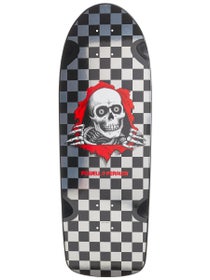 Powell OG Ripper Checker Silver Foil Deck 10 x 30