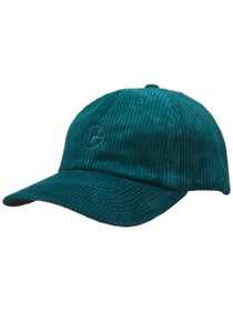 Polar Sai Cord Cap Hat Dark Emerald