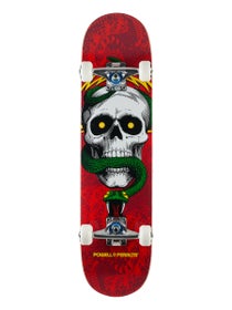 Powell Peralta Skull & Snake Red Complete 7.75 x 31.08