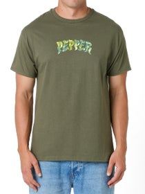 Pepper 8 Bit Camo T-Shirt Forest