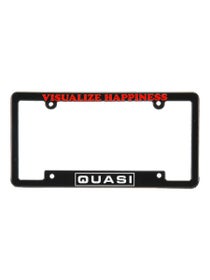 Quasi Happiness License Plate Cover