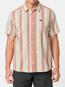 RVCA Alvardo Stripe Woven Shirt Ceramic