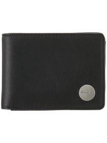 RVCA Coin Flip Vegan Leather Wallet