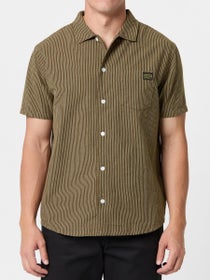 RVCA Dayshift Stripe II S/S Woven Shirt