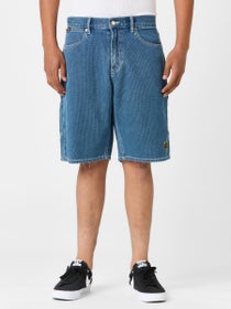 RVCA Dayshift Denim Shorts Blue Collar