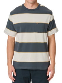 RVCA Dayshift Stripe S/S Crew Shirt