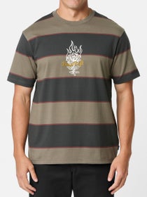 RVCA KSL Stripe S/S Crew Shirt