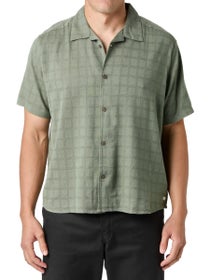 RVCA Vacancy Woven Shirt Sage Leaf
