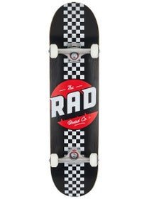 Rad Checker Stripe Black/White Complete 8.0 x 32