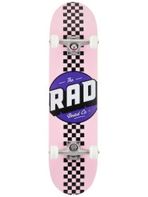 Rad Checker Stripe Pink/Black Complete 7.75 x 31