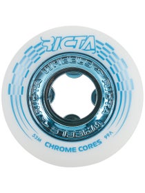 Ricta Chrome Core 99a Wheels White/Teal