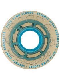 Ricta Clouds Transparent 78a Wheels Black/Blue