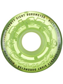 Ricta Clouds Transparent 78a Wheels Green GITD