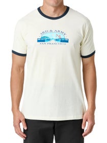 Real 3rd And Army T-Shirt Natural/Midnight Navy