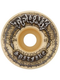 Spitfire F4 T-Funk Raw Radial Full 97a Wheels