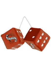 Santa Cruz Banner Heart Hanging Dice Set