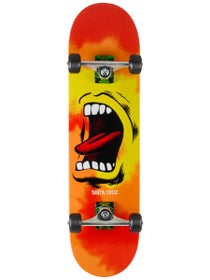 Santa Cruz Big Mouth Flame w/Blk Whls Comp 8.0 x 31.25