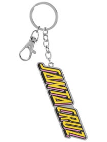 Santa Cruz Big Strip Keychain