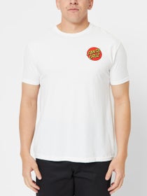 Santa Cruz Classic Dot Chest T-Shirt White
