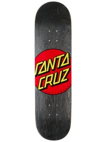 Santa Cruz Classic Dot Black Deck 8.25 x 31.83
