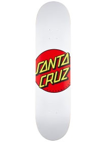 Santa Cruz Classic Dot White Deck 8.0 x 31.62