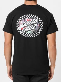 Santa Cruz Collage Oval Dot T-Shirt Black