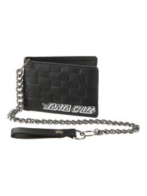 Santa Cruz Check Web Strip Chain Wallet