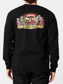 Santa Cruz Guzman Dead Diners Longsleeve T-Shirt Black