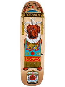 Santa Cruz Dressen Sumo Dog Shaped Deck 9.3 x 32.36