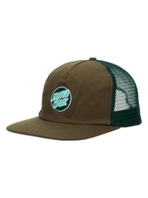 Santa Cruz Cruz Embroidered Snapback Hat Brown/Black